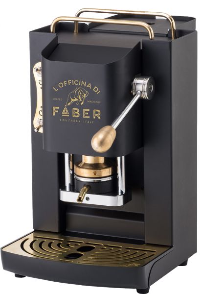 Faber Pro Deluxe Schwarz ESE Pad Maschine Faber Pro Deluxe Schwarz ESE Pad Maschine von Faber