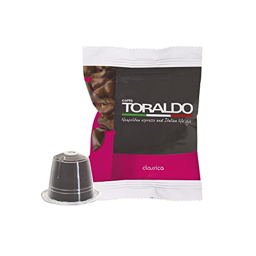 CAFFE TORALDO | Compatibile Nespresso* | MISCELA CLASSICA | 100 PZ | 2 PACCHI | TCBRT002 | ALDBRT002 | TORNXP von caffè toraldo