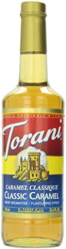Torani Sirup Classic Caramel Syrup 750 ml Flasche von Torani