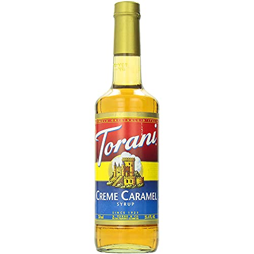 Torani Sirup Crème Caramel 750 ml Flasche von Torani