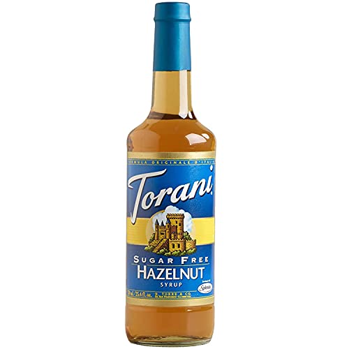 Torani Sirup Hazelnut 750 ml Flasche Zuckerfrei von Torani
