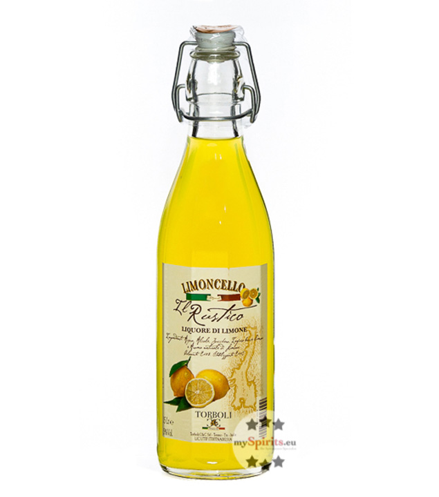 Torboli Limoncello Il Rustico  (25 % Vol., 0,5 Liter) von Torboli