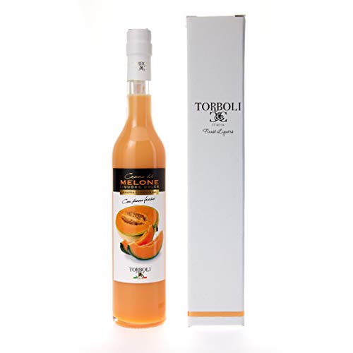 Torboli Melonenlikör | Crema Melone | Italienischer Likör | Frische Melonen | Cream (0,5l) von Torboli