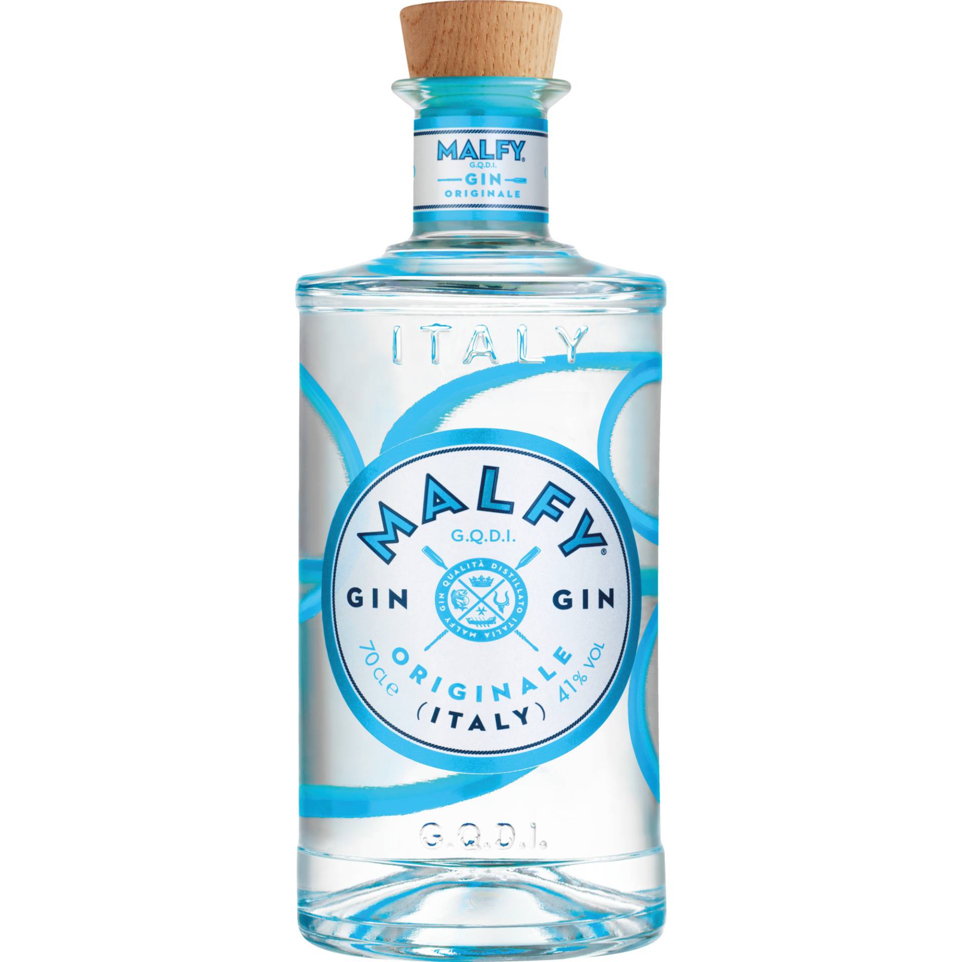 Malfy Gin Originale, Italien, 0,7 L, 41% Vol., Spirituosen von Torino Distillati S.P.A., 10024 Moncalieri (Turin), Italia