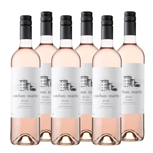 Esteban Martín Garnacha Rosé Cariñena DOP Roséwein trocken (6 x 0.75l) von Esteban Martín