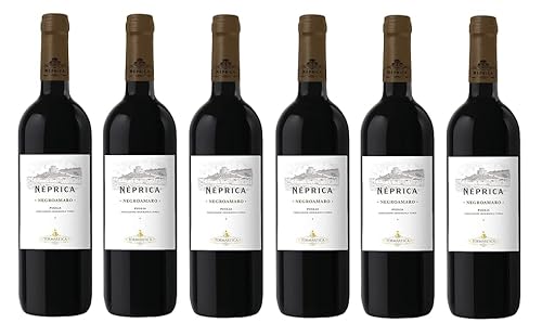 6x 0,75l - Tormaresca - Nèprica - Negroamaro - Puglia I.G.P. - Apulien - Italien - Rotwein trocken von Tormaresca