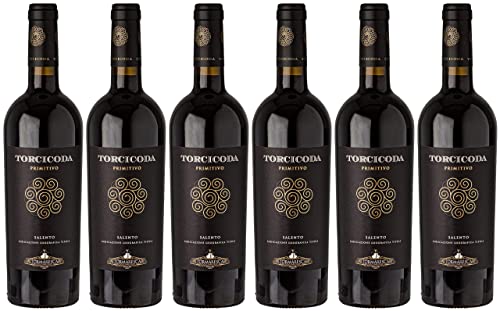6x 0,75l - Tormaresca - Torcicoda - Primitivo - Salento I.G.P. - Apulien - Italien - Rotwein trocken von Tormaresca
