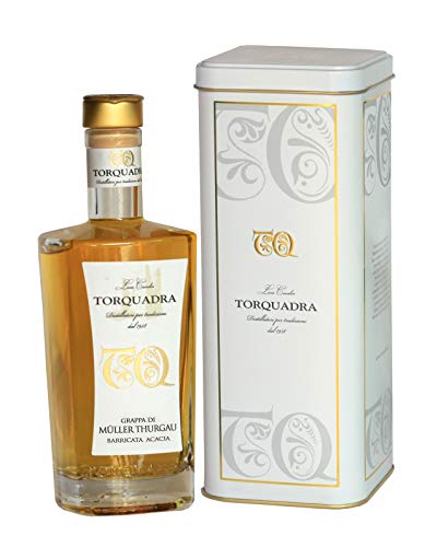 Torquadra Grappa Müller Thurgau Barrique 0,5l 40% Torquadra Grappa Müller Thurgau Barrique 0,5l 40% von Torquadra