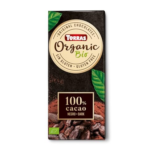 Torras Bio-Schokolade, 100% Kakao, 100 g Bio von Torras