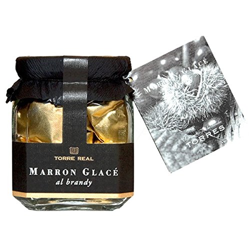 Marron Glacé mit Brandy Torres 185g. Torre Real. 12 Stk. von Torre Real