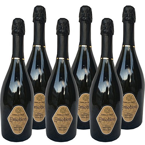 Vino Spumante Extra Dry | Emotion Torre dei Chiusi | Spumante Italiano | Eccellenza Campana | Confezione da 6 Bottiglie da 75 Cl | Sapori Mediterranei Vino Spumante Extra Dry | Emotion Torre dei Chiusi | Spumante Italiano | Eccellenza Campana | Confezione da 6 Bottiglie da 75 Cl | Sapori Mediterranei von TORRE DEI CHIUSI