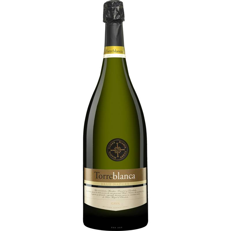 Torreblanca Cava - 1,5 L. Magnum Brut Nature  1.5L 11.5% Vol. Sehr Trocken aus Spanien von Torreblanca