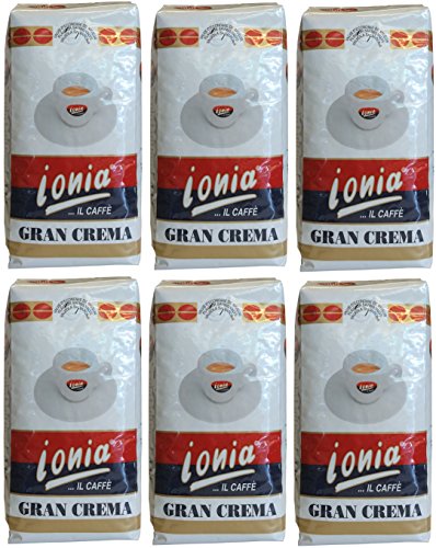 Ionia Espresso Gran Crema (6 x 1 kg) von UINCLU