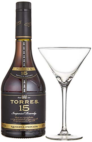 Torres Brandy 15 Imperial Gran Privada mit Sidecar Glas (1 x 0.7 l) von Torres Brandy