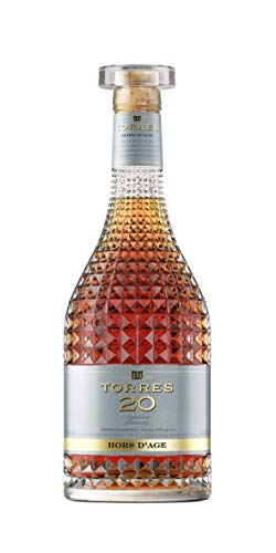 Torres Brandy | 20 Superior Hors d'Age | Aus der spanischen Weinbauregion Penedès | Aus Parellada und Ugni Blanc Trauben | 0,7L | 40% vol. von Torres Brandy