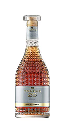 Torres Brandy 20 SUPERIOR BRANDY Hors d'Age (1x 0,7l) - spanischer Brandy aus der Weinbauregion Penedès – in statischer Lagerung gereift – 70cl mit 40% vol. von Torres Brandy