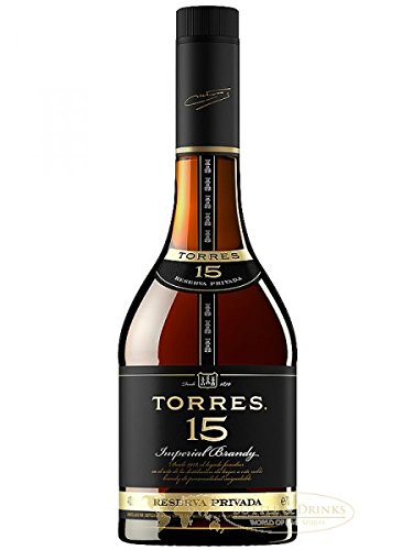 Torres - 15 - Jahre Brandy Gran Reserva spanischer Brandy 0,7 Liter Torres - 15 - Jahre Brandy Gran Reserva spanischer Brandy 0,7 Liter von Torres