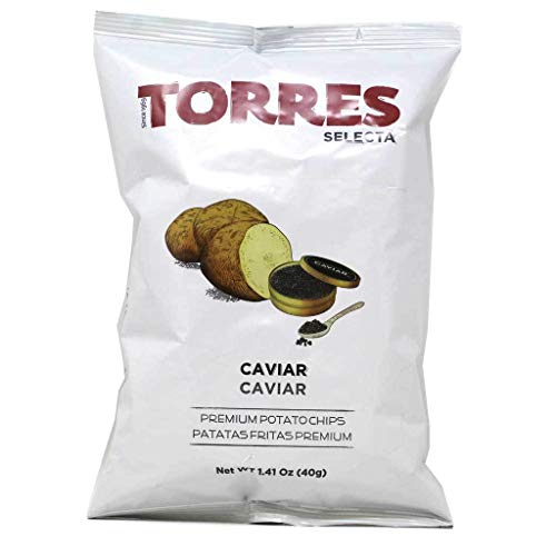 Torres - Kartoffelchips Kaviar - 40 gramm Torres - Kartoffelchips Kaviar - 40 gramm von Torres