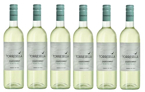 6x 0,75l - 2022er - Torresella - Chardonnay - Veneto I.G.P. - Italien - Weißwein trocken von Torresella