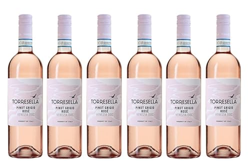 6x 0,75l - 2023er - Torresella - Pinot Grigio Rosé - Veneto D.O.P. - Italien - Rosé-Wein trocken von Torresella