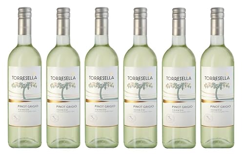 6x 0,75l - 2022er - Torresella - Pinot Grigio - Veneto I.G.P. - Italien - Weißwein trocken von Torresella