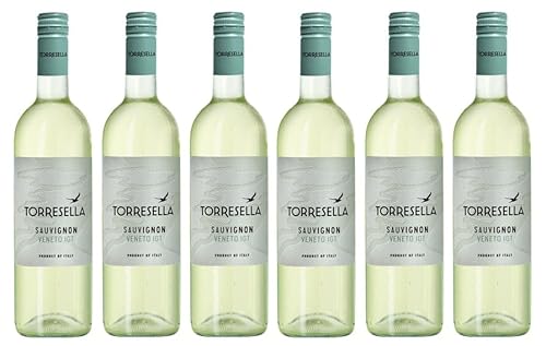 6x 0,75l - 2023er - Torresella - Sauvignon Blanc - Veneto I.G.P. - Italien - Weißwein trocken 6x 0,75l - 2023er - Torresella - Sauvignon Blanc - Veneto I.G.P. - Italien - Weißwein trocken von Torresella
