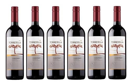 6x 0,75l - Torresella - Cabernet Sauvignon - Veneto I.G.P. - Italien - Rotwein trocken von Torresella