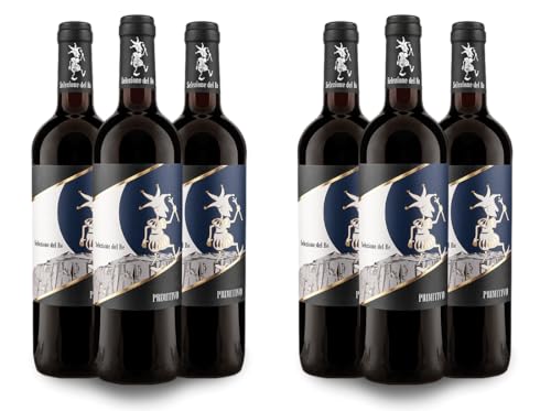 Torrevento Primitivo Selezione del Re IGT - Italien-Apulien Vorteilspaket 6 für 3 (6x 0,75l) Rotwein trocken von Ebrosia