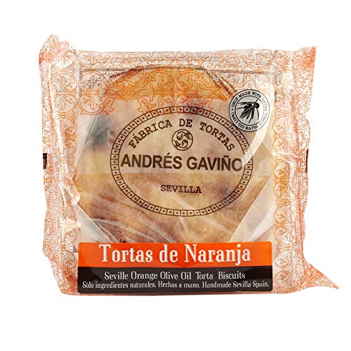 Tortas de Aceite - Traditionelles Gebäck aus Andulisien, in Olivenöl gebacken | mit Orange von Tortas Gaviño