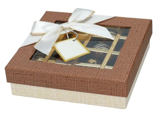 Chocolate Case für 16 Pralinen Treasure von Torten Deko Shop