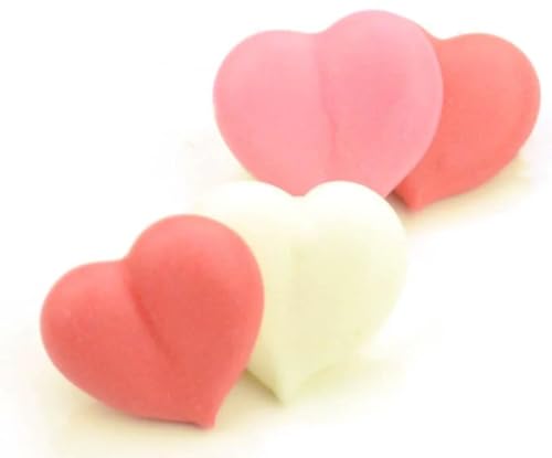 Doppelherzen Zucker, 10 Stück Doppelherzen Zucker, 10 Stück von Torten Deko Shop