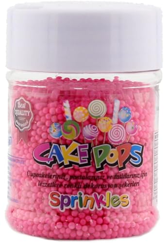 Essbare Deko Kügelchen, Pink,45gr Essbare Deko Kügelchen, Pink,45gr von Torten Deko Shop