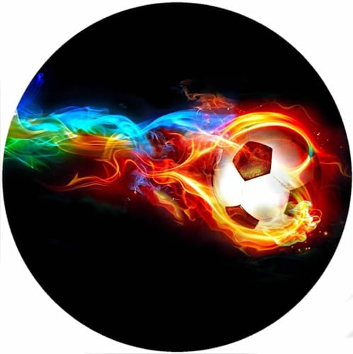 Fußball Thema-1 Runde Tortenaufleger 20CM - Geburtstag Tortenbild Zuckerbild Tortenplatte Oblate Kuchenzuckerplatte Fußball Thema-1 Runde Tortenaufleger 20CM - Geburtstag Tortenbild Zuckerbild Tortenplatte Oblate Kuchenzuckerplatte von Torten Deko Shop