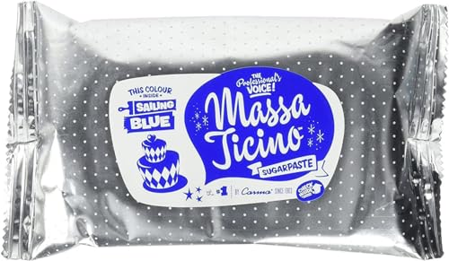 Torten Deko Shop Massa Ticino Tropic blau, 250g von Torten Deko Shop