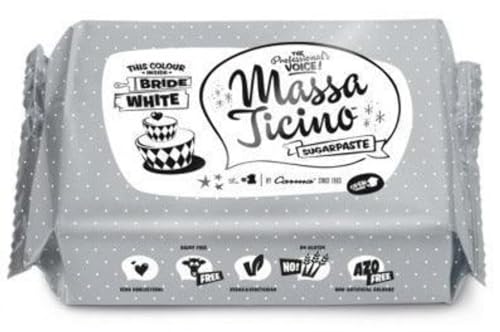 Massa Ticino Tropic weiß, 1kg Massa Ticino Tropic weiß, 1kg von Torten Deko Shop