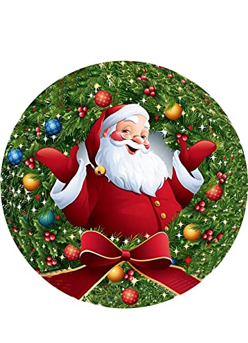 Tortenaufleger, Weihnachten, Essbares Bild für Torten, Tortenbild, Tortenaufleger Ø 20cm - Super Qualität, 00021 von Torten-colorful 7/24