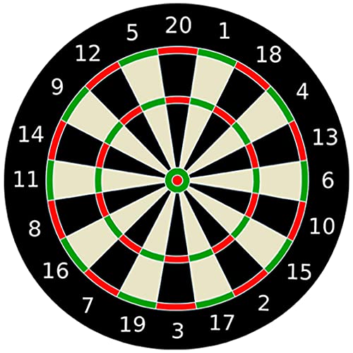 Tortenbild essbar Dartscheibe rund in verschiedenen Größen Tortenaufleger Dart (∅ 16 cm) von Tortenbild