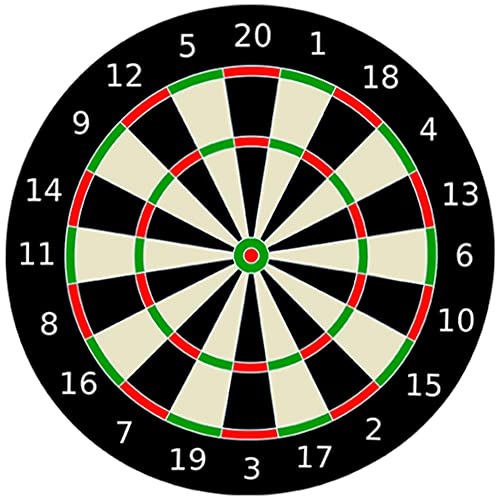 Tortenbild essbar Dartscheibe rund in verschiedenen Größen Tortenaufleger Dart (∅ 32 cm) von Tortenbild