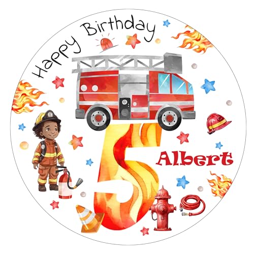 Tortenaufleger Muffinaufleger Feuerwehr Geburtstag - Mädchen Junge aus Fondant | Oblate | Dekorpapier Tortenaufleger Muffinaufleger Feuerwehr Geburtstag - Mädchen Junge aus Fondant | Oblate | Dekorpapier von Tortenpixel