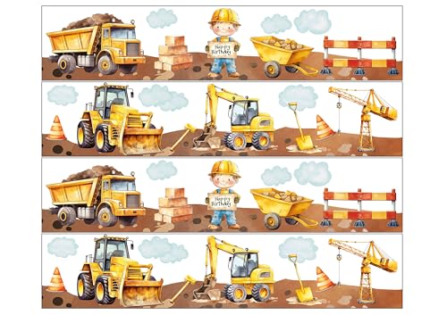 Tortenband BAUSTELLE aus Dekorpapier Plus Tortenband BAUSTELLE aus Dekorpapier Plus von Tortenpixel