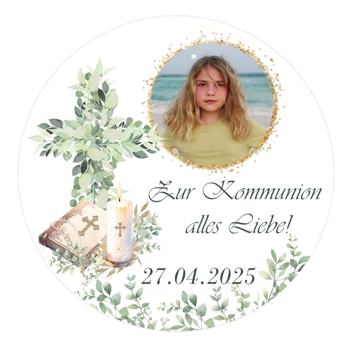 Tortenbild oder Muffin Aufleger personalisiert mit Text und Foto | Kommunion | Konfirmation | Firmung | Jugendweihe - Fondant, Oblate oder Dekorpapier Plus Tortenbild oder Muffin Aufleger personalisiert mit Text und Foto | Kommunion | Konfirmation | Firmung | Jugendweihe - Fondant, Oblate oder Dekorpapier Plus von Tortenpixel
