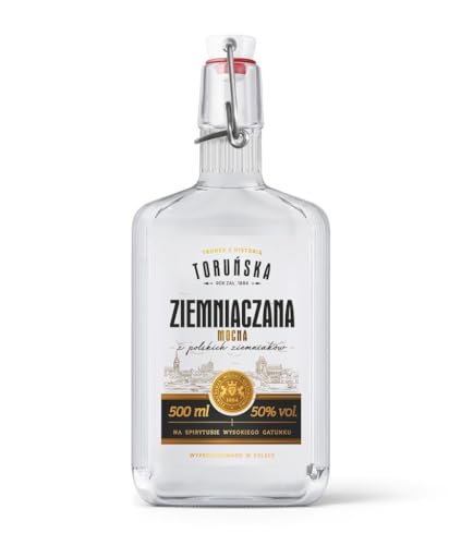 Kartoffel Wodka Stark aus Polen Toruńska/Ziemniaczana Mocna, 0,5 L, 50% Vol. von Torunska