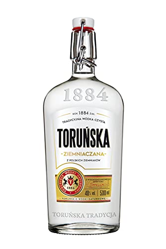 Kartoffel-Wodka aus Polen Toruńska 1884, 0,5 L, 40% Vol. Kartoffel-Wodka aus Polen Toruńska 1884, 0,5 L, 40% Vol. von Torunska