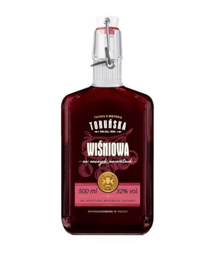 Kirschlikör Torunska 1884 aus Polen. 0,5 l, 32% vol. Kirschlikör Torunska 1884 aus Polen. 0,5 l, 32% vol. von Torunska