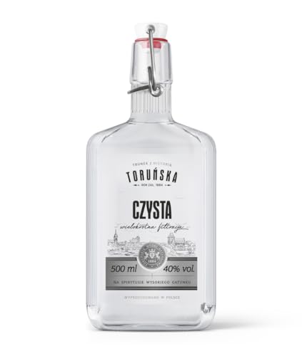 Torunska Czysta 1884, reiner Wodka aus Polen, 0,5 L, 40% Vol. Torunska Czysta 1884, reiner Wodka aus Polen, 0,5 L, 40% Vol. von Torunska