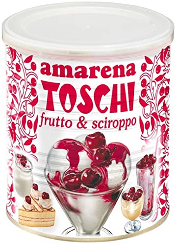 Toschi Amarena 6er pack von 1000 Gramm / Premium Qualität aus Italien / authentisches italienisches Topping von Toschi