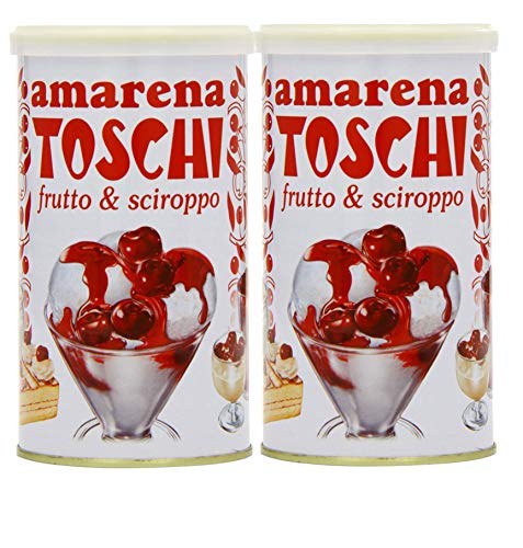Toschi Amarena Cherries Kirschen Tin 400 g von Toschi