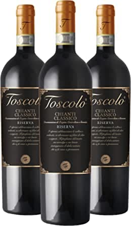 Toscolo Chianti Classico Riserva 2016-92 Punkte James Suckling - Toskanischer Rotwein - DOCG - 0,75L - (3 Flaschen) von Toscolo