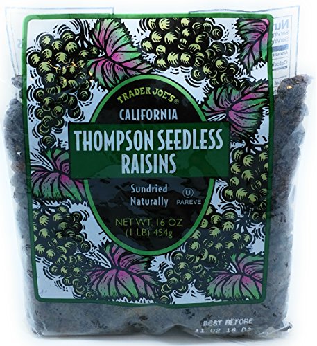 Trader Joe's California Thompson Rosinen ohne Samen, 454 g von TJ's