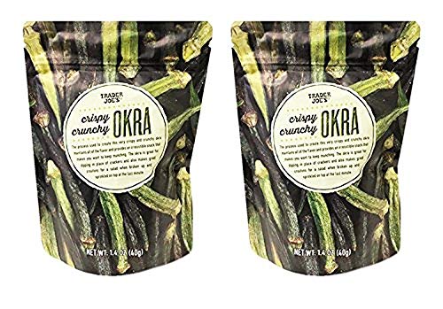 Trader Joe's Crispy Crunchy Okra, 40 ml, 2 Stück von TJ's